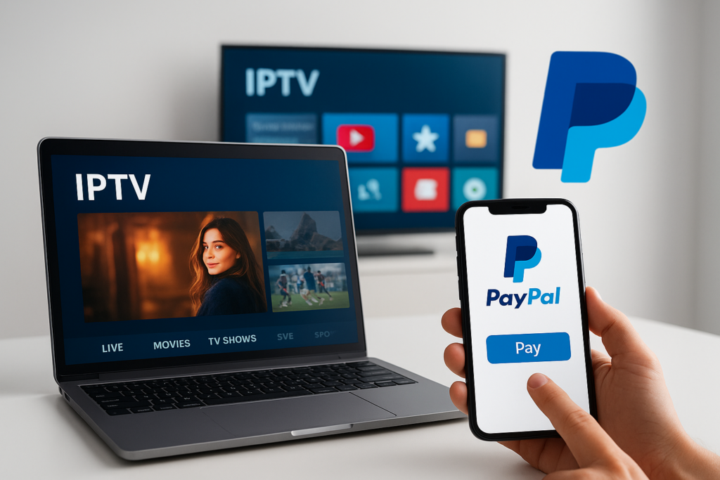 iptv paypal